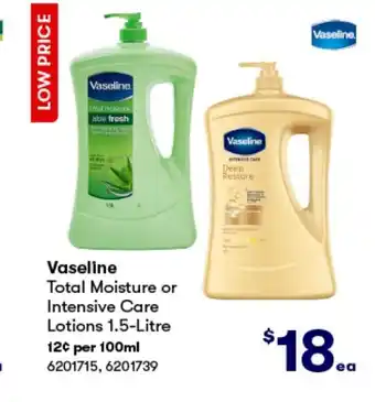 BIG W Vaseline offer
