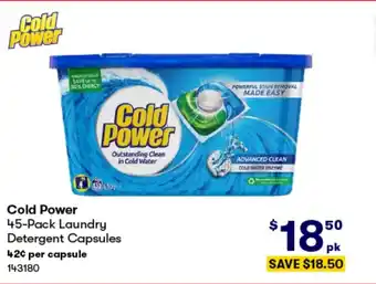 BIG W Cold Power offer
