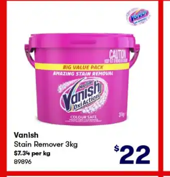 BIG W Vanish offer