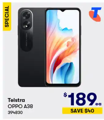 BIG W Telstra OPPO A38 offer