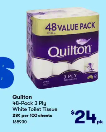 BIG W Quilton offer