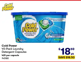 BIG W Cold Power offer