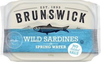 Coles Brunswick Sardines 106g offer