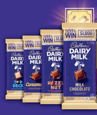 Coles Cadbury Family Block Chocolate 162g-180g offer