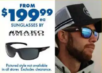 BCF MAKO SUNGLASSES offer