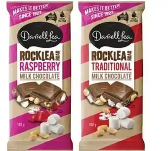 Coles Darrell Lea Block Chocolate offer