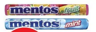 Coles Mentos Single Roll offer