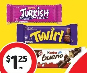 Coles Cadbury Chocolate Bar offer