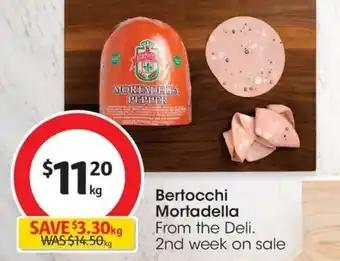 Coles Bertocchi Mortadella offer