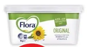 Coles Flora Margarine 1kg offer