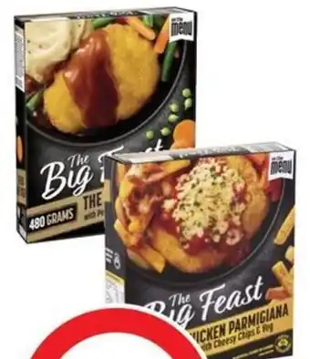 Coles On The Menu Big Feast Meal 480g offer