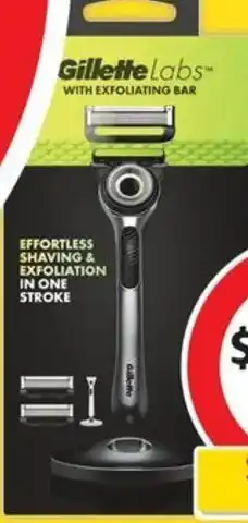 Coles Gillette Labs Mens Razor Kit with 2 Blades 1 Pack offer