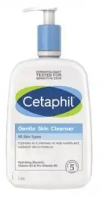 Coles Cetaphil Gentle Skin Cleanser 1 Litre offer