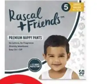 Coles Rascal + Friends Jumbo Nappy Pants 46 Pack-56 Pack offer