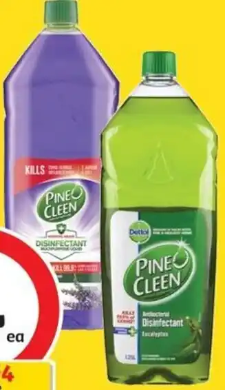 Coles Pine O Cleen Disinfectant Multipurpose Liquid 1.25 Litre offer
