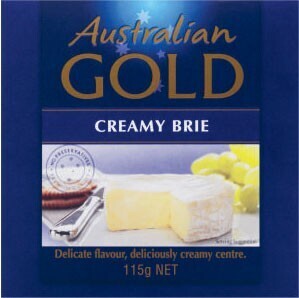Australian Gold Camembert or Brie 115g