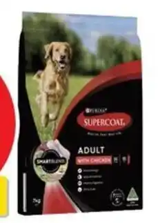 Coles Supercoat Dry Dog Food 6.7kg-7kg offer
