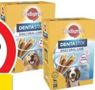 Pedigree dentastix coles sale