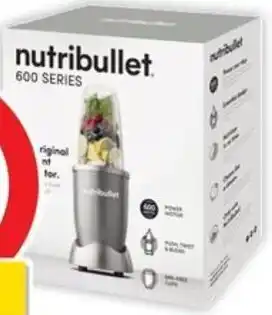 Coles Nutribullet 600W 1 Each offer