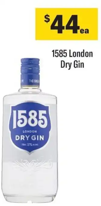 Coles 1585 London Dry Gin offer