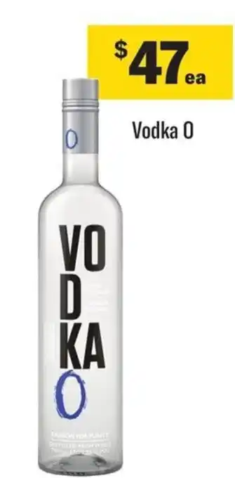 Coles Vodka 0 offer