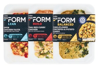 Coles Coles Perform Meal 330g-340g offer