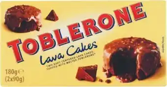 Coles Toblerone Lava Cake or Oreo Cheesecake 2 Pack 160g-180g offer