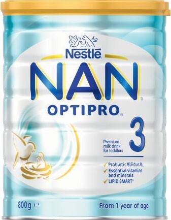Coles Nestlé NAN Optipro Toddler Stage 3 Formula 800g offer
