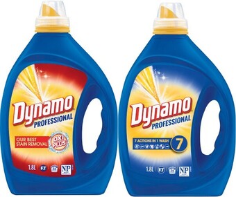 Coles Dynamo Professional Laundry Liquid 1.8 Litre offer