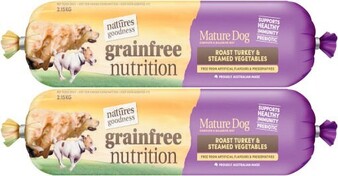 Coles Natures Goodness Dog Roll Dog Food 2.15kg offer