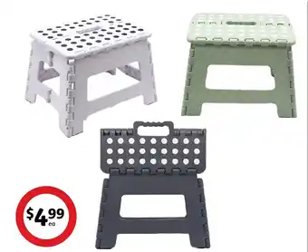 Coles 5 Seasons Foldable Stool offer