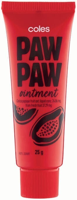 Coles Paw Paw Ointment 25g