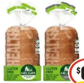 IGA Helga's Gluten Free Bread offer