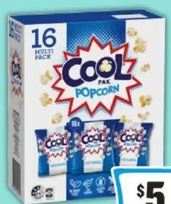 IGA Cool Pak Popcorn Multipack 16 Pack offer