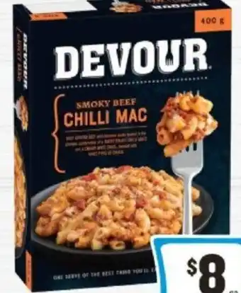 Devour Frozen Meal 400g