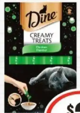 IGA Dine Creamy Treats 4x12g offer