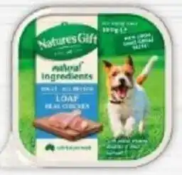IGA Nature's Gift Gourmet Wet Dog Food 100g offer
