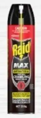 IGA Raid Max Antibacterial Fast Kill Crawling offer