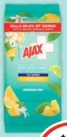 IGA Ajax Multipurpose Cleaning Wipes 110 Pack offer