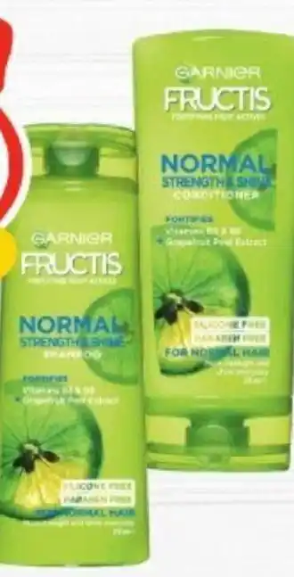 IGA Garnier Fructis Shampoo or Conditioner 315mL offer