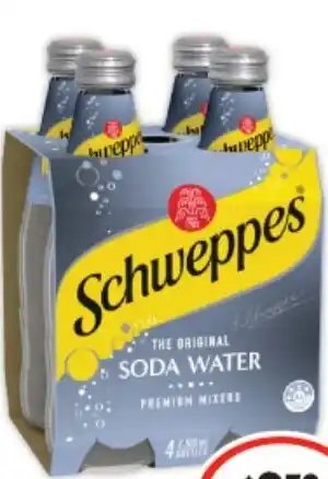IGA Schweppes Mixers offer