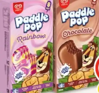 IGA Streets Paddle Pop 8 Pack offer