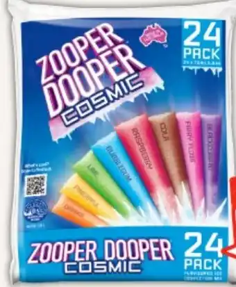 Zooper Dooper Ice Tubes 24 Pack