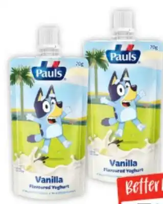 IGA Pauls Squeezie Yoghurt 70g offer