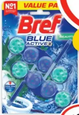 IGA Bref Rim Block Toilet Cleaner 2x50g offer