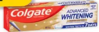IGA Colgate Advanced Whitening Toothpaste 115g offer