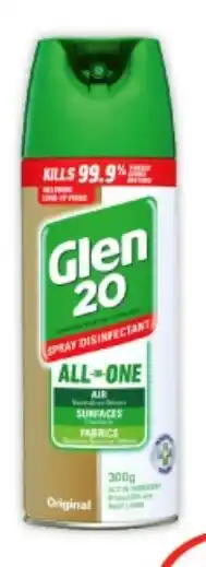 IGA Glen 20 Spray Disinfectant 300g offer