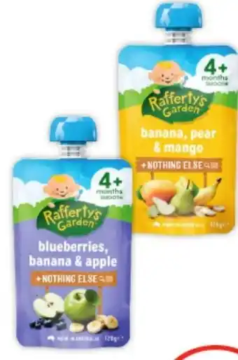 IGA Rafferty's Garden Baby Food 120g offer