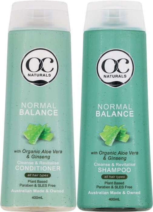 OC Naturals Shampoo or Conditioner 400mL offer at Coles