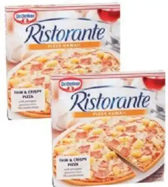 Drakes l Dr. Oetker Ristorante Thin Crumb or Deep Sea Dory Original & Crispy Pizza 310g-390g Crumb 6 Pack or Barramundi, offer